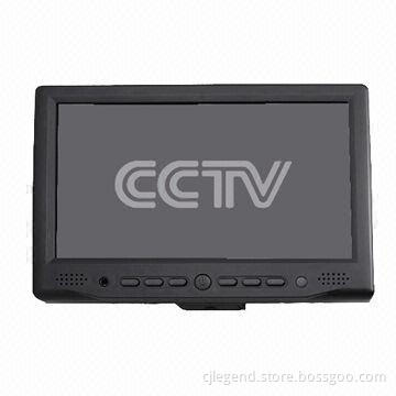 7-inch CCTV LCD Display with VGA/AV/BNC/Audio Input